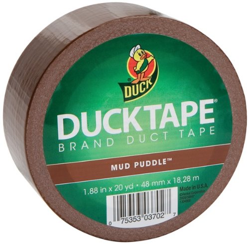 Duck Brand 1304965 1.88-Inch by 20-Yard Colored Duck Tape, Mud Puddle