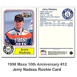Maxx 10th Anniversary '98 Jerry Nadeau Rookie Card