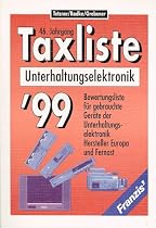 Taxliste 2000. Unterhaltungselektronik