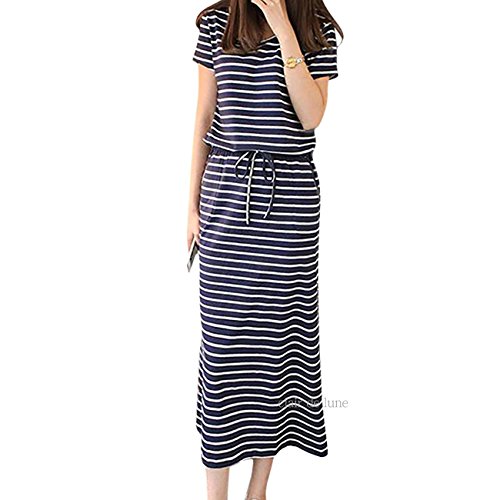 着心地の良い カットソー ロング ワンピ-ス（全7色）普段着感覚のシンプルなデザイン。「ワンマイルウェア」としても大活躍 ルーム ウェア clair de lune(クレールドリュンヌ）M　L XL