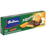 Bahlsen Orange Messino Chocolate Cookies, Dark, 4.4-Ounce Boxes (Pack of 12)