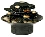 HoMedics WFL-ROCK EnviraScape Illuminated Rock Garden Relaxation Fountain