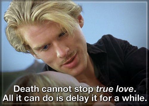 Princess Bride "Death Can't Stop True Love" Fridge Magnet