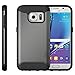 Galaxy S7 Case - TUDIA Slim-Fit MERGE Dual Layer Protective Case for Samsung Galaxy S7 (Metallic Slate)