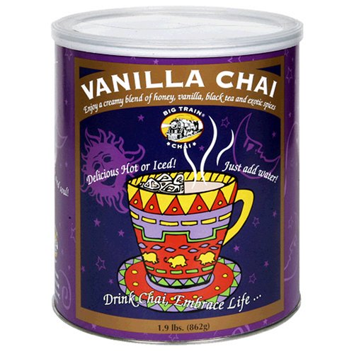Big Train Chai Vanilla, 1.9-Pound Cans (Pack of 2)
