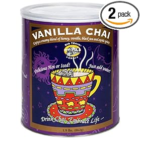 Big Train Vanilla Chai, 1.9-Pound Cans (Pack of 2)