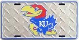 (6x12) Kansas University Diamond Cut NCAA License Plate
