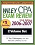Wiley CPA Examination Review 2006-2007, 33rd Edition (2 Volume Set)