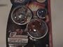 Bakugan Bakupearl B2 Series Starter Pack Red Limulus Gray Hammer Gorem 530 Blue Skyress 3 Ability Cards and 3 Metal Gate Cards