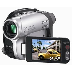 Sony DCR-DVD92E Handycam DVD Camcorder [20x Optical Zoom, 2.5" LCD]