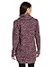 Jason Maxwell Women's Long Sleeve Textured Shirttail Pullover Sweater