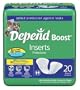 Depend Boost Inserts, 20 Count (Pack of 6)