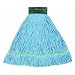 Wilen A02604, J W Atomic Loop Wet Mop, X-Large, 5" Mesh Band, Blue (Case of 12)