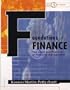 Foundations of Finance (3rd Edition)