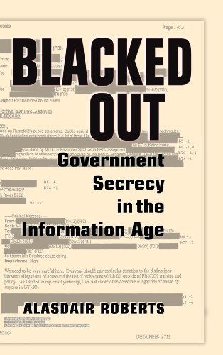 blacked out government secrecy in the information age