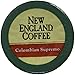 New England Colombian Supremo Single Serve Cups, 4.8 Ounce,(Pack of 3)