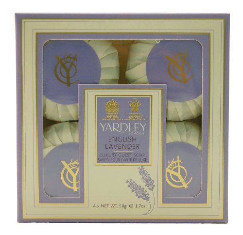 Yardley English Lavender Luxury Guest Soap 4x50g Preisvergleich