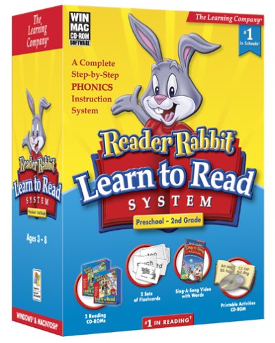 Reader Rabbit Learn To Read Success System Preschool 2nd Grade