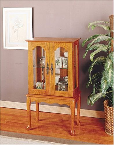 Nostalgic Oak Curio Cabinet
