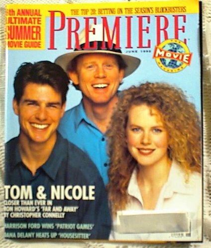 Premiere June 1992 - Tom Cruise, Nicole Kidman, Ron Howard