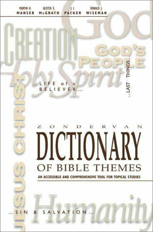 Zondervan Dictionary of Bible Themes under The Books Store