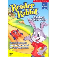 Reader Rabbit The Great Alphabet Race DVD