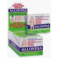 Salonpas - COMBO PACK Includes 40 Pain Relieving Salonpas Patches and 1 Salonpas Air Spray