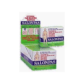 Salonpas - COMBO PACK Includes 40 Pain Relieving Salonpas Patches and 1 Salonpas Air Spray