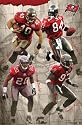 Tampa Bay Buccaneers (Mike Alstott, Joey Galloway, Ronde Barber, Simeon Rice) Sports Poster Print - 24" X 36"