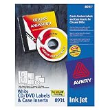 Avery Inket Labels CD and DVD with Jewel Case Inserts (30... by Avery