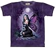 Night Fairy T-Shirt by The Mountain 100% Cotton Short Sleeve Shirt will fit Teens & Adults