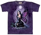 Night Fairy T-Shirt by The Mountain 100% Cotton Short Sleeve Shirt will fit Teens & Adults