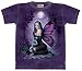 Search : Night Fairy T-Shirt by The Mountain 100% Cotton Short Sleeve Shirt will fit Teens & Adults