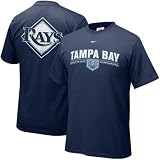 Nike Tampa Bay Rays Navy Blue Arched Date T-shirt
