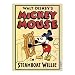 Buffalo Games Disney Vintage Poster Steamboat Willie 1026 Piece Jigsaw Puzzle