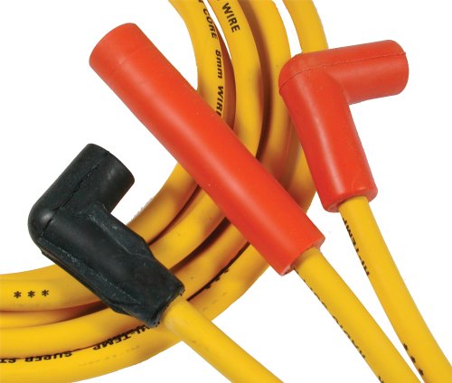 ACCEL 4093 8mm Super Stock Graphite Custom Wire Set - Yellow