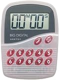 DRETEC ビッグデジタルタイマー 100分計ピンク T-282-PKの画像