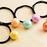 BIANHUAN ヘアゴム かわいい 人気 ヘアアクセサリー 髪留め ゴム シンプル 大人 女の子 (10点セット)