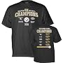 Pittsburgh Steelers -Black- 5X Super Bowl Champions Commemorative T-Shirt