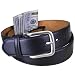 Black Leather Travel Money Belt - The Money Belt