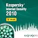 Kaspersky Internet Security 1 User, 1 Year OEM 2010 (For System Builders Only) (PC CD)  10 - pack