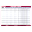 AT-A-GLANCE Recycled Universal/Vacation Scheduler, 36 x 24 Inches, Red & Blue, Undated (PM250-28)