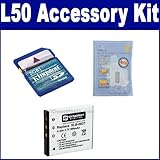 Samsung Digimax L50 Digital Camera Accessory Kit includes: ZELCKSG Care & C ....