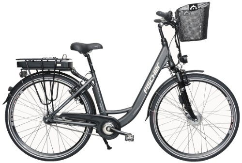 Fischer E-Bike City Proline, anthrazit, Rahmenhöhe: 46 cm, Reifengröße: 28 Zoll 