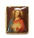 Lapel Pin - Sacred Heart of Jesus - Clear Covering - Exclusively from the Studios of Cromo NB (Milano, Italy)