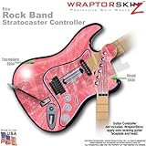 Stardust Pink WraptorSkinz Skin fits Rock Band Stratocaster Guitar for Nintendo Wii, XBOX 360, PS2 &