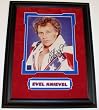 Evel Knievel Autographed 8x10 Portrait Photo ~ Autographed & Limited to 275 ~ CUSTOM FRAMED