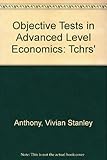Objective tests in Advanced Level economics