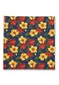 Retro Hibiscus Post Bound Magnetic Photo Album