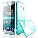 Galaxy S6 Case, Dreo® [Crystal Flex] Galaxy S6 Clear Case Premium Clear Flexible Soft TPU Material [Scratch Resistant / Anti Yellow-Aging / Slim Easy Grip] - Authentic Retail Packaging - for Samsung Galaxy S6 (Teal)